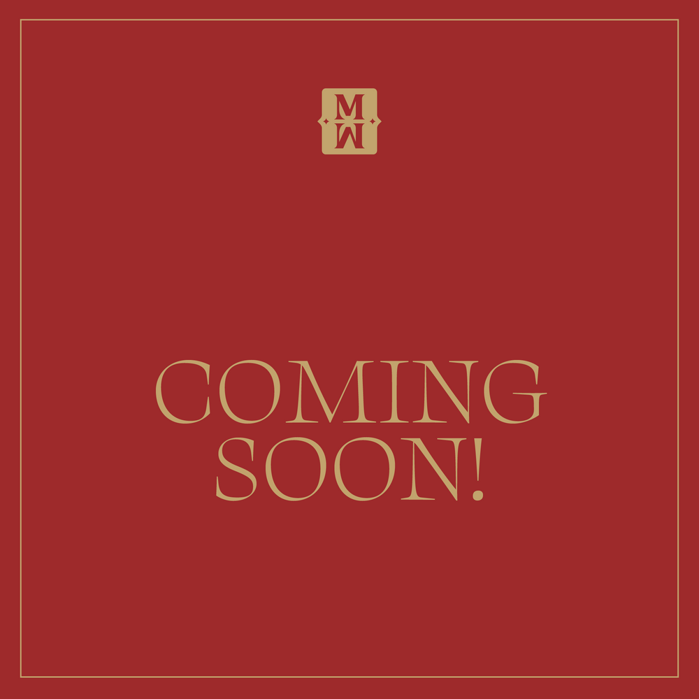 Coming Soon Image on red background