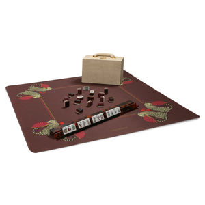 The Leopards Den Mat - Brick Red