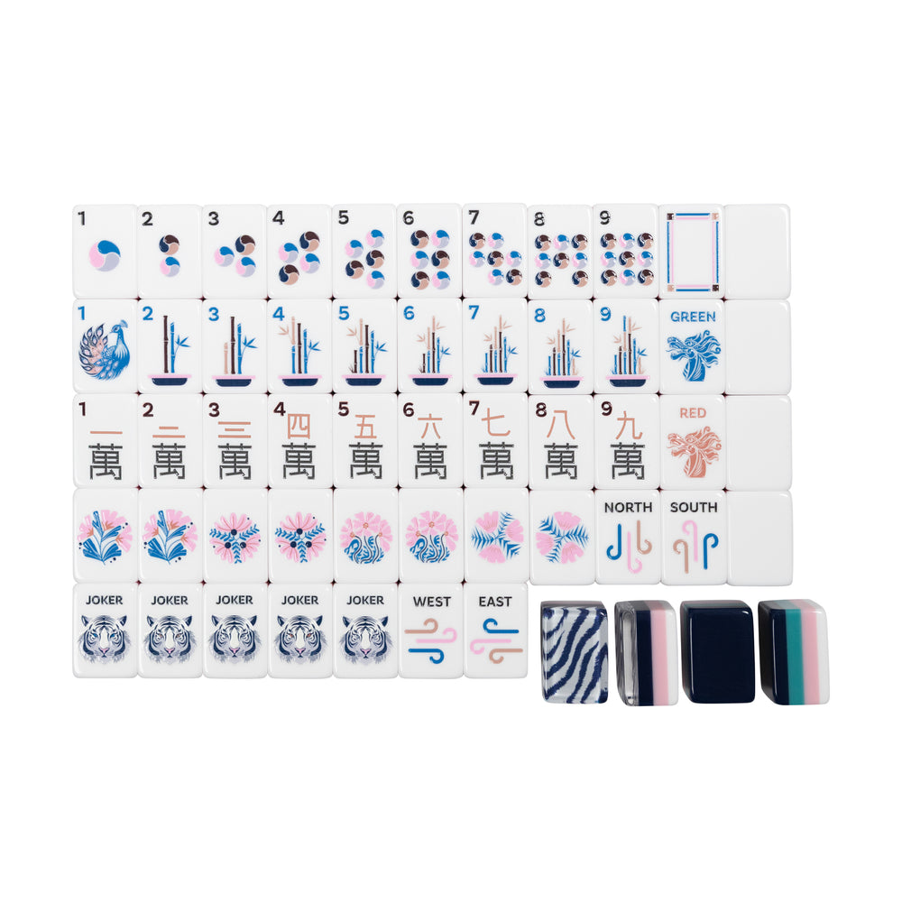 The Exotics - White Tigers Tile Collection