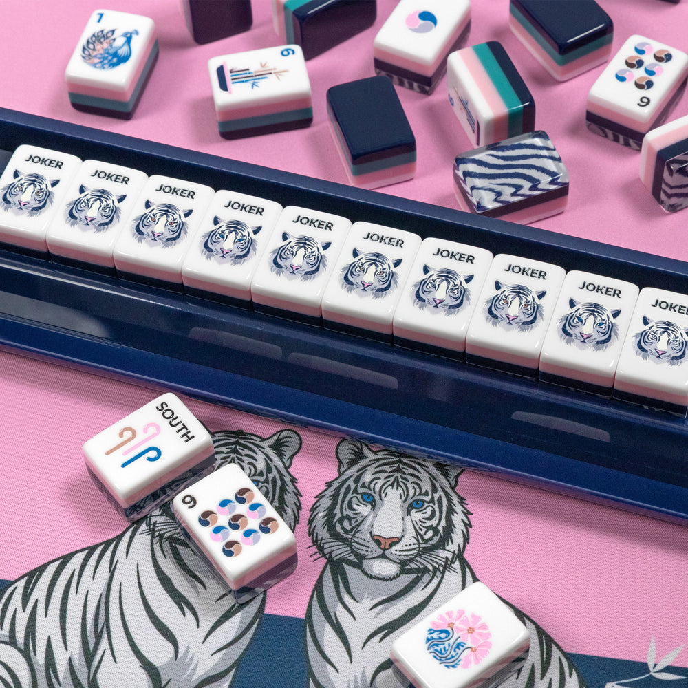 The Exotics - White Tigers Tile Collection