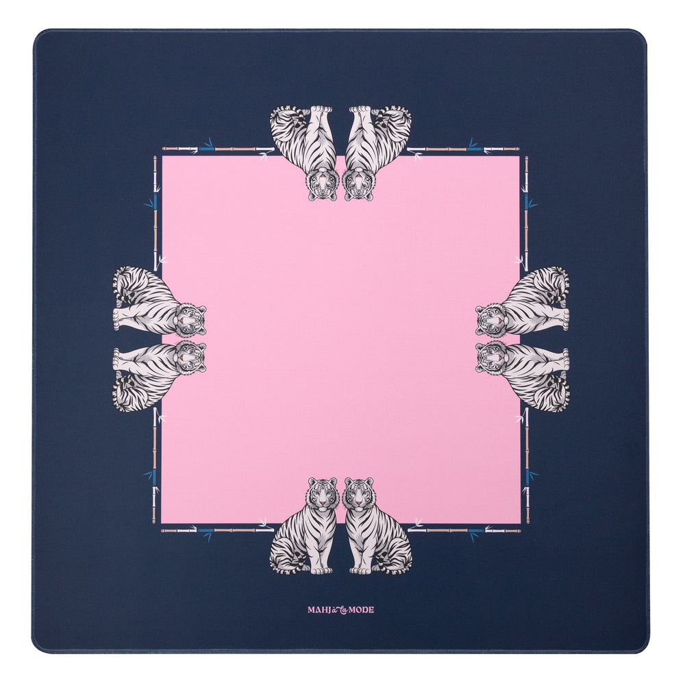 The White Tigers Den Mat - Blush