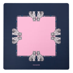 The White Tigers Den Mat - Blush