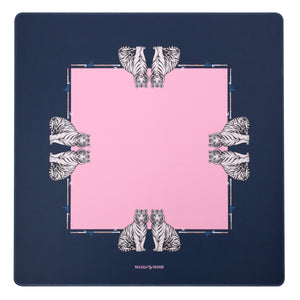 The White Tigers Den Mat - Blush