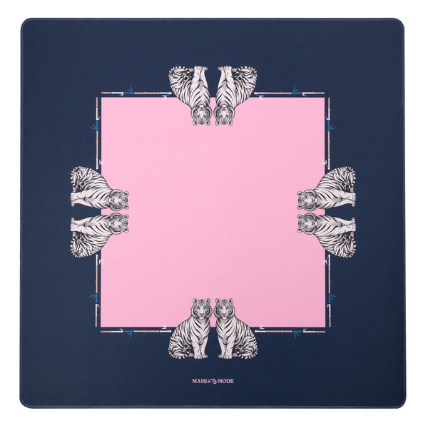 The White Tigers Den Mat - Blush