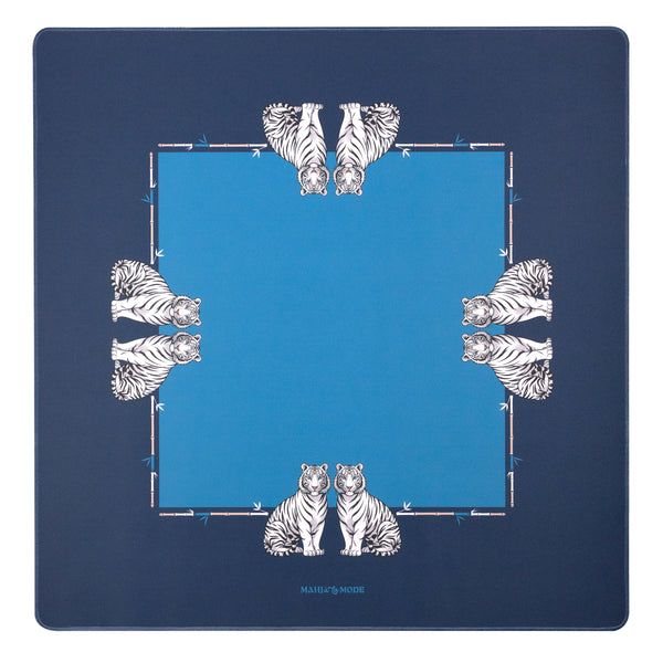 White Tiger Den Mat in Turquoise